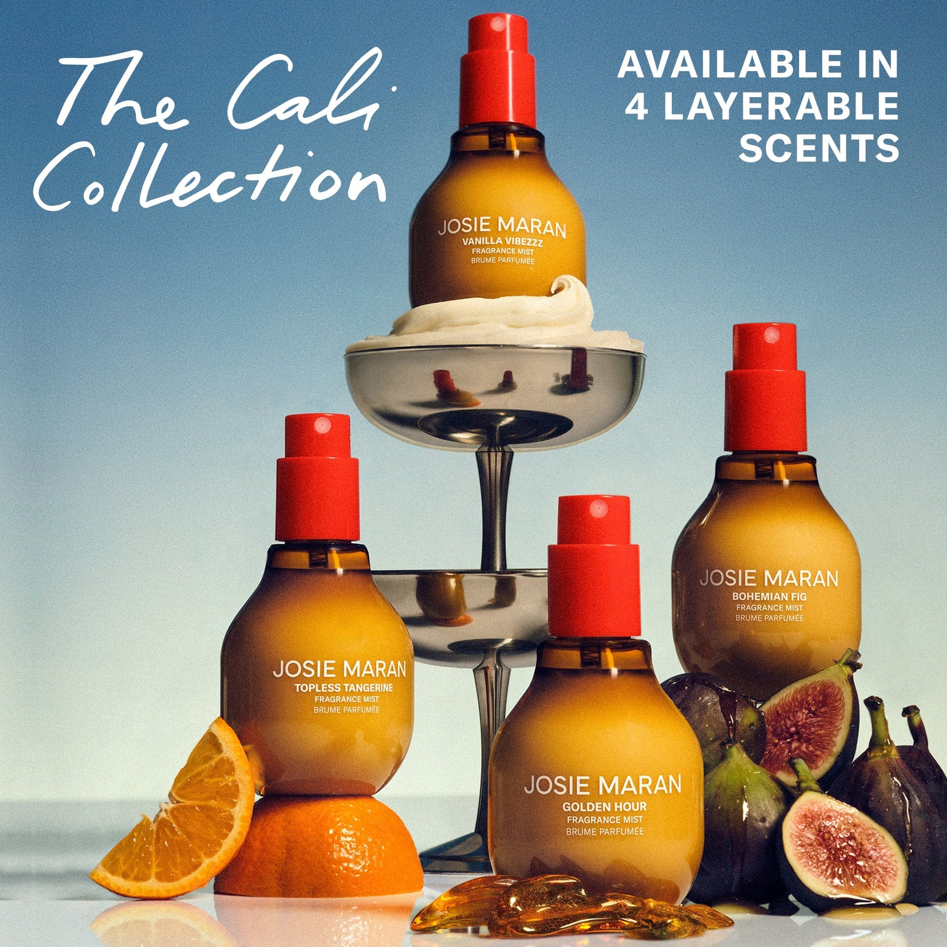 The Cali Collection. Available in 4 Layerable Scents