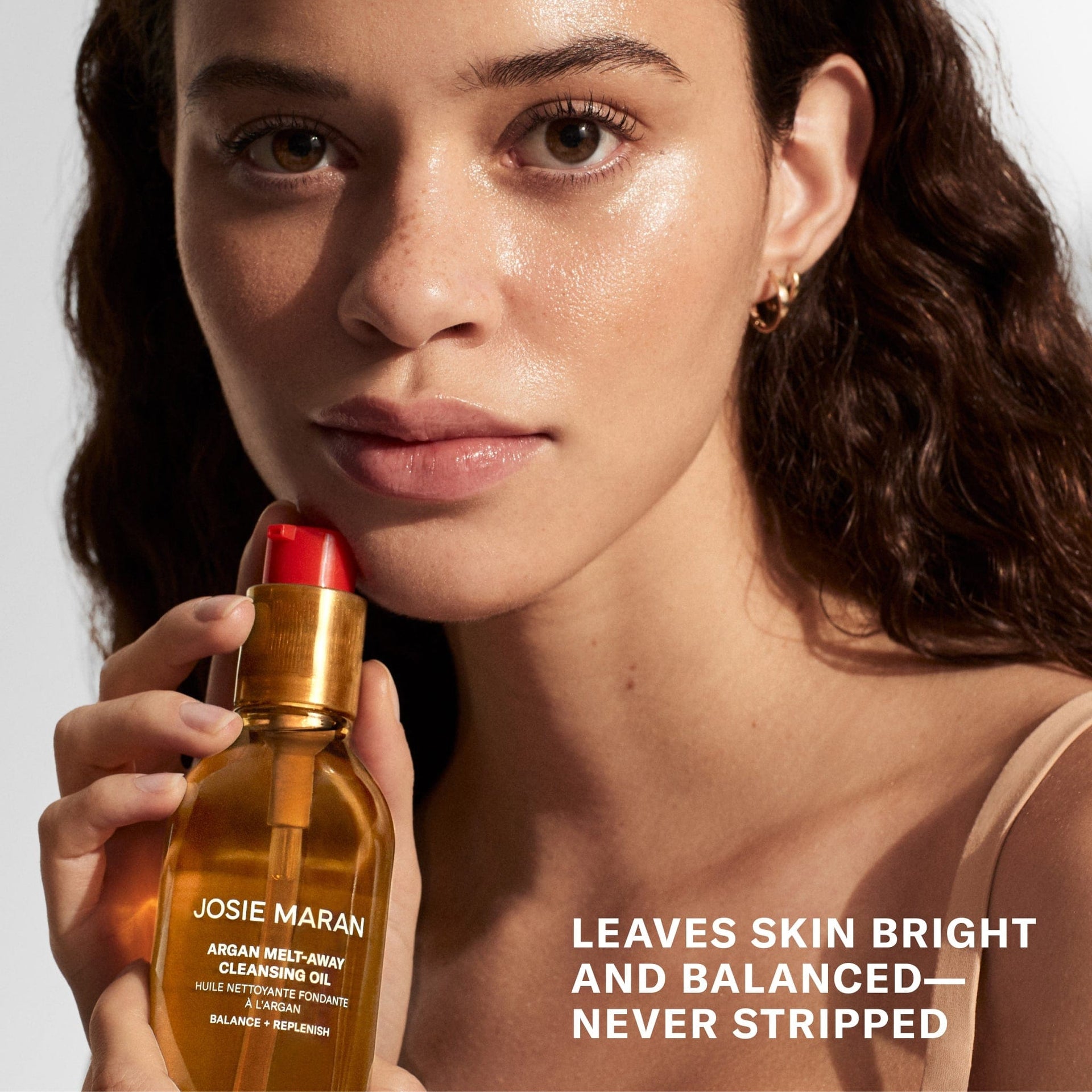 Leaves skin bright and balanced - never stripped
