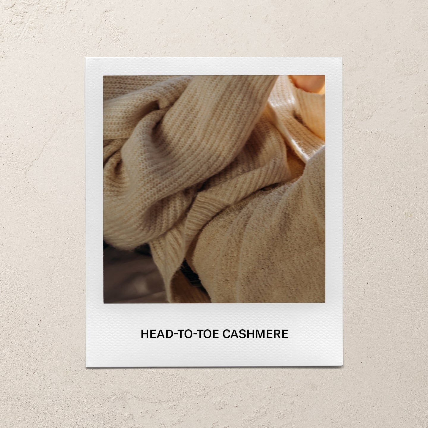 Head-to-toe cashmere
