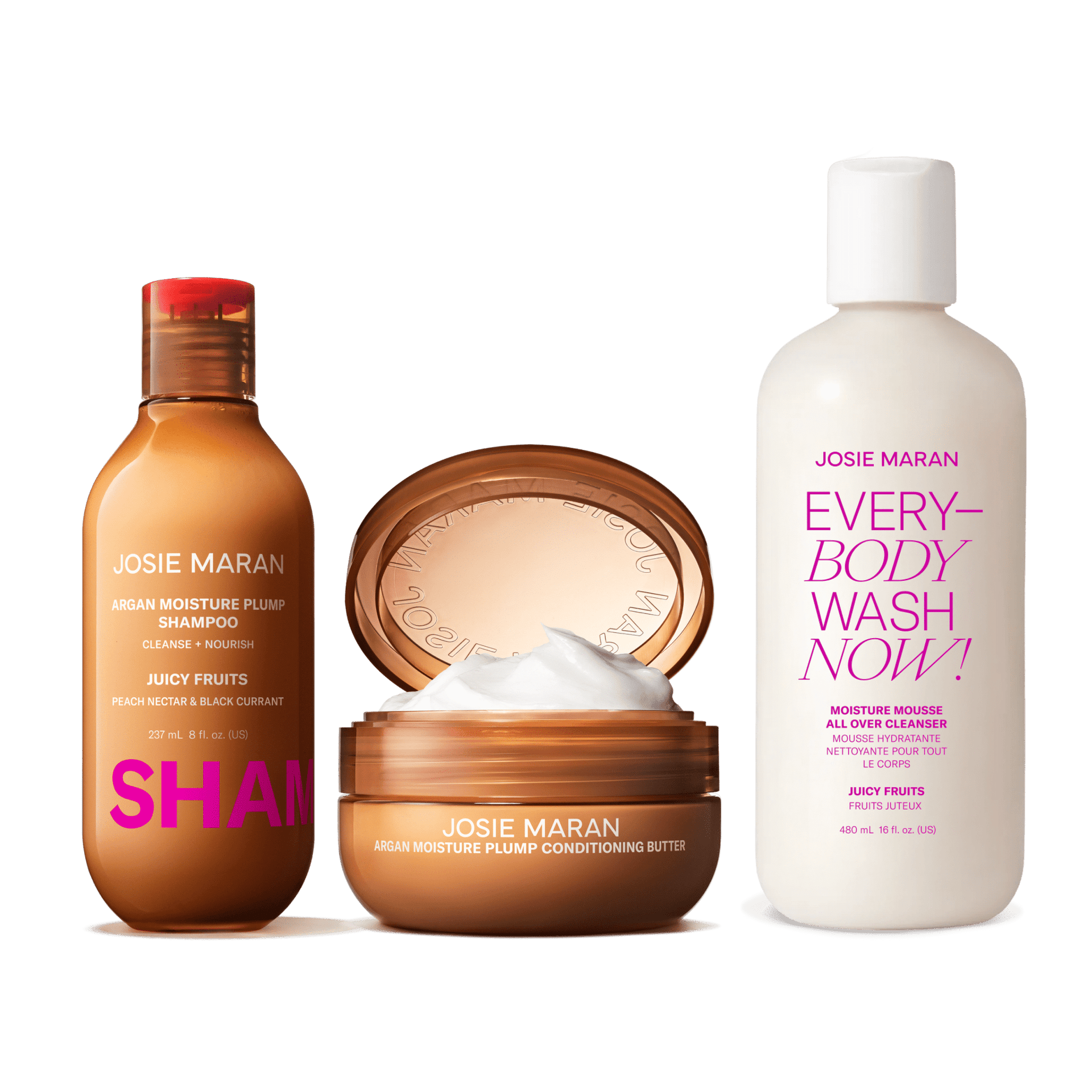 Feel Good Naked Shower Trio Set