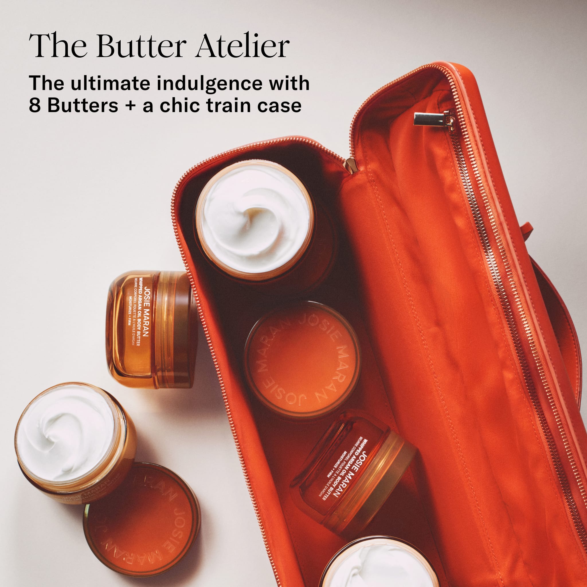 The Butter Atelier - 9-Piece Body Butter Set & Train Case – JOSIE