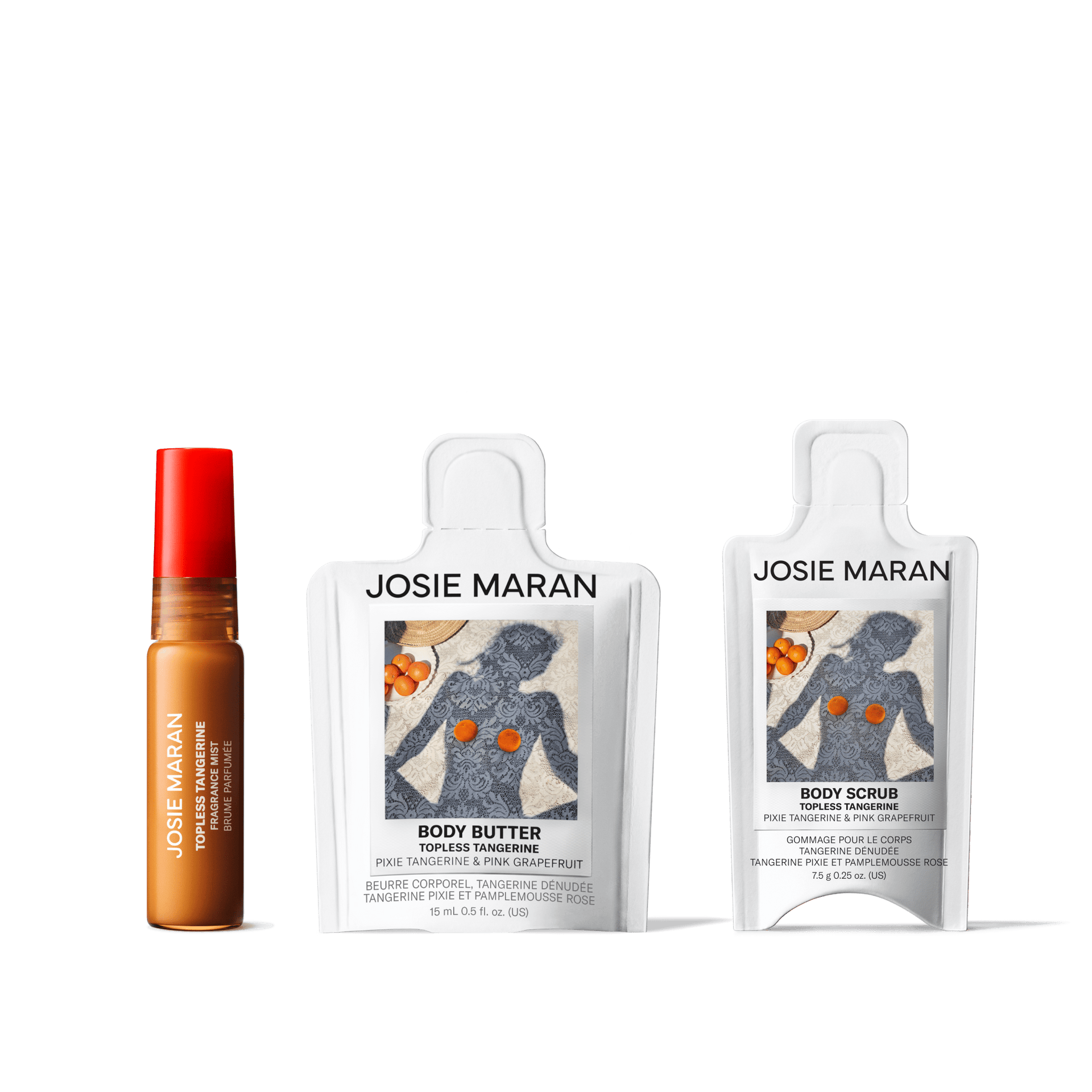 Topless Tangerine Sample Trio
