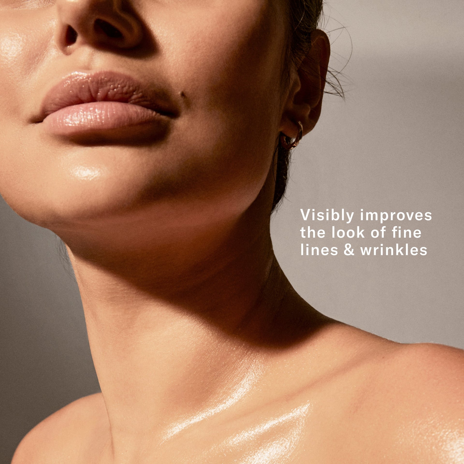 Visibly improves the look of lines and wrinkles