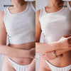 Before and After Liquid Gold Tanning Oil 